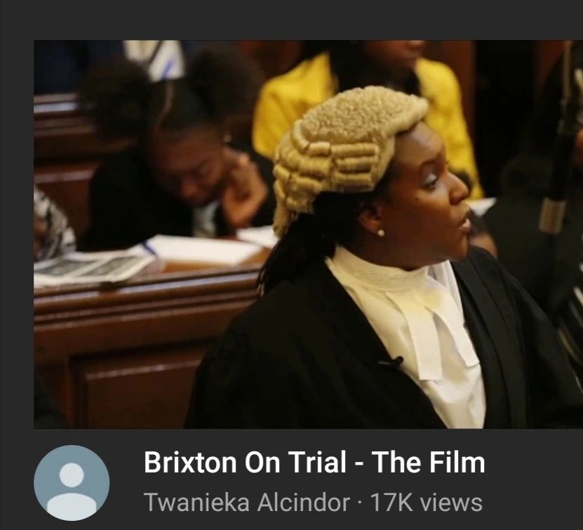 Barrister Simone Bowman Brixton on Trial