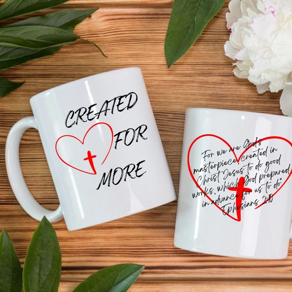 Christian coffee mug, ephesians mug pastor gift, christian baptism gift, gift pastor appreciation