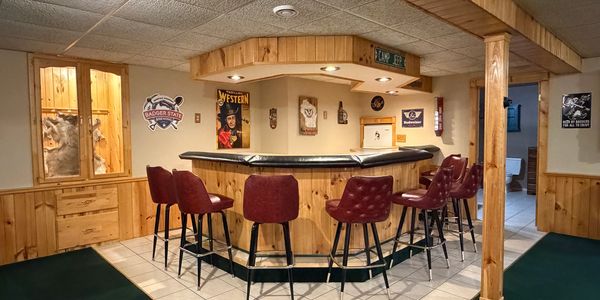 Basement Custom Bar