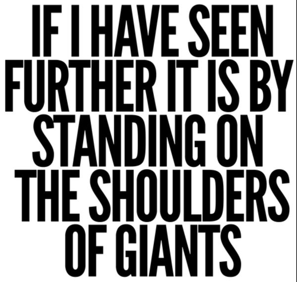 If I have seen further it is by standing on the shoulders of giants; Retina Hall of Fame