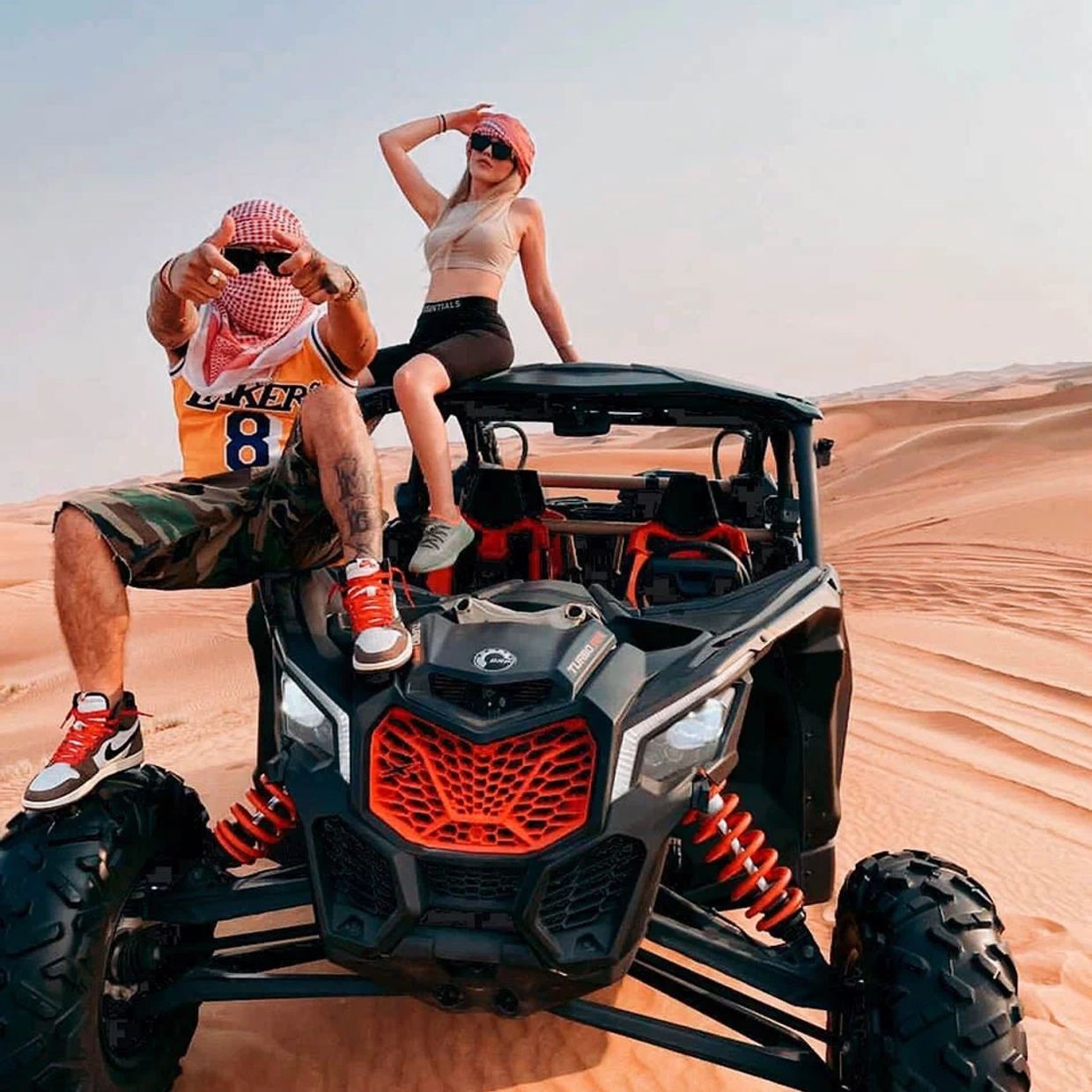 Dune buggy in Dubai