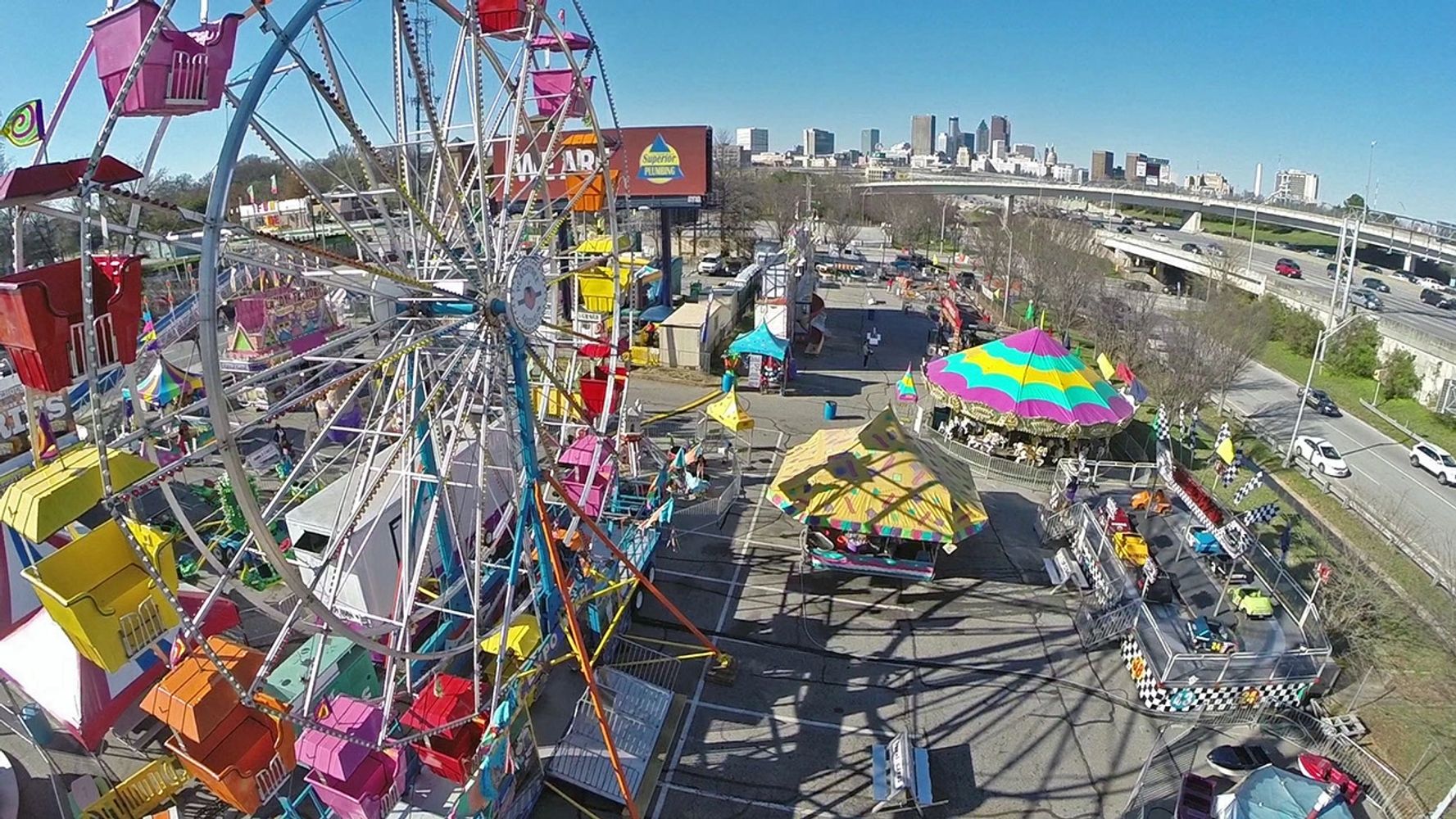 Carnival Amusement Rides Atlanta Fair