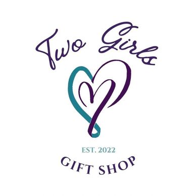 Two Girls Gift Shop Logo who sale select varieties of our Big Bite and Little Bite Treats