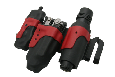 Kydex Custom 3 Tool Holster
Knife Covered Case, Surge Multitool, Flashlight