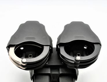 Special Order Double Cuff, Double Magazine Holster