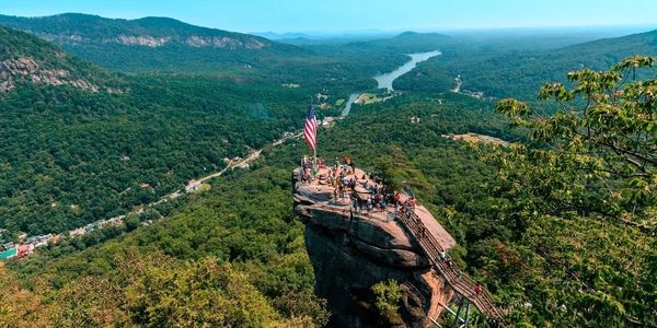 Chimney Rock, NC near lake Lure, NC