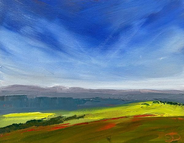 “Last light”
Oil on Canvas 
Sarah Doyle Art 
Www.sarahdoyleart.com