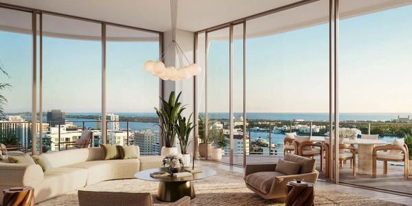 Banyan Tree Residences West Palm Beach, View from living room