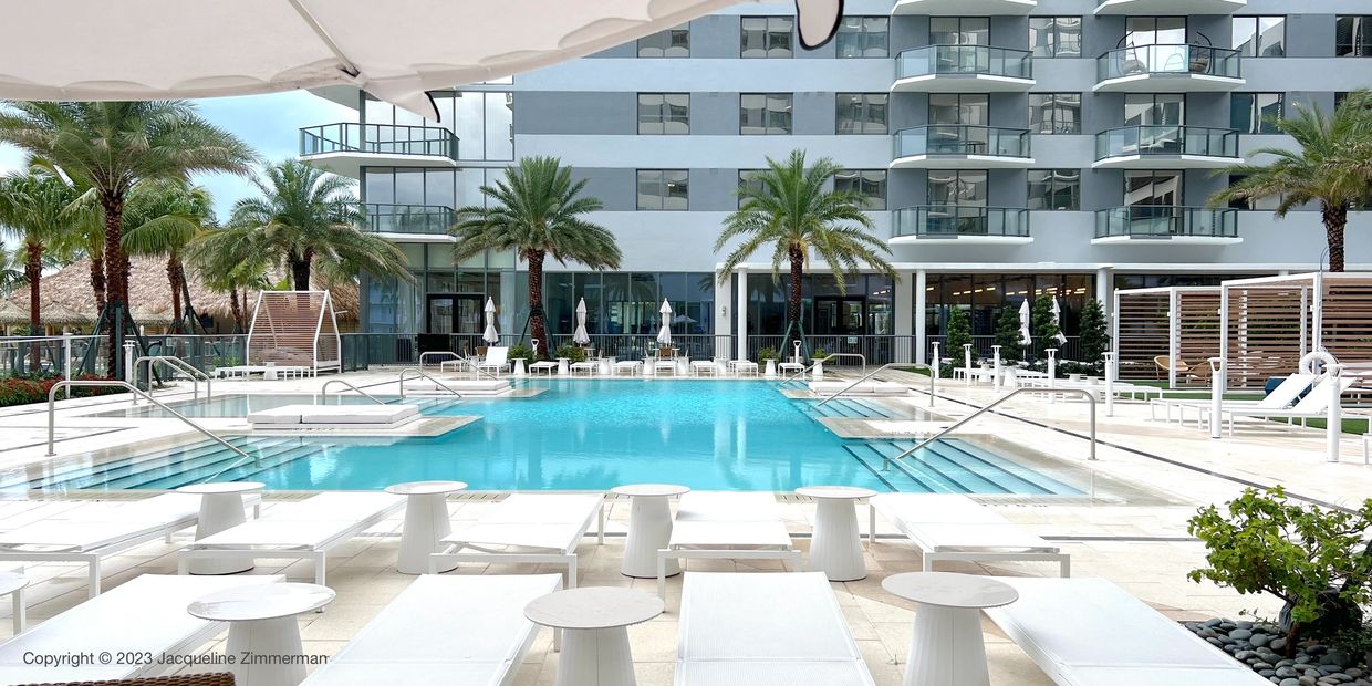 ICON Marina Village, 4444 N Flagler Drive, West Palm Beach, luxury rental building, pool deck 