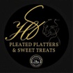 H.S pleated platters & sweet treats 