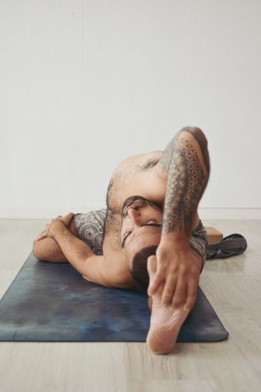 postura de yoga