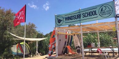 Windsurf School at Lido di Capoliveri Beach