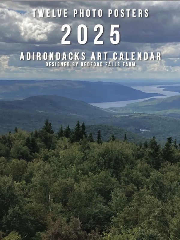 Bedford Falls Farm 2025 ADK Art Poster Calendar