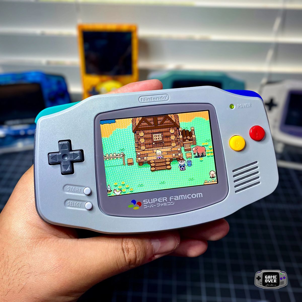 animal lavanda compañera de clases Gameboy Advance “Super Famicom Edition”