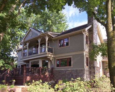 Shingle Style Lake Home