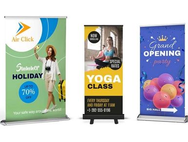 retractable pull-up banners