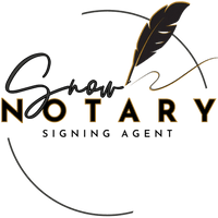 Snow notary