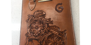 This customer requested some floral designs on the front and something different on the back!