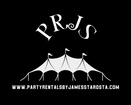Party Rentals
         by
James Starosta