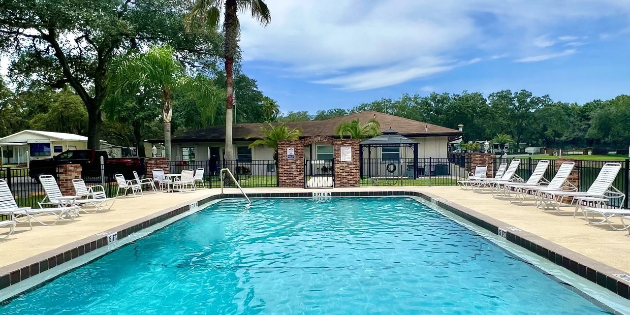 Heated Pool at Southern Aire RV Resort