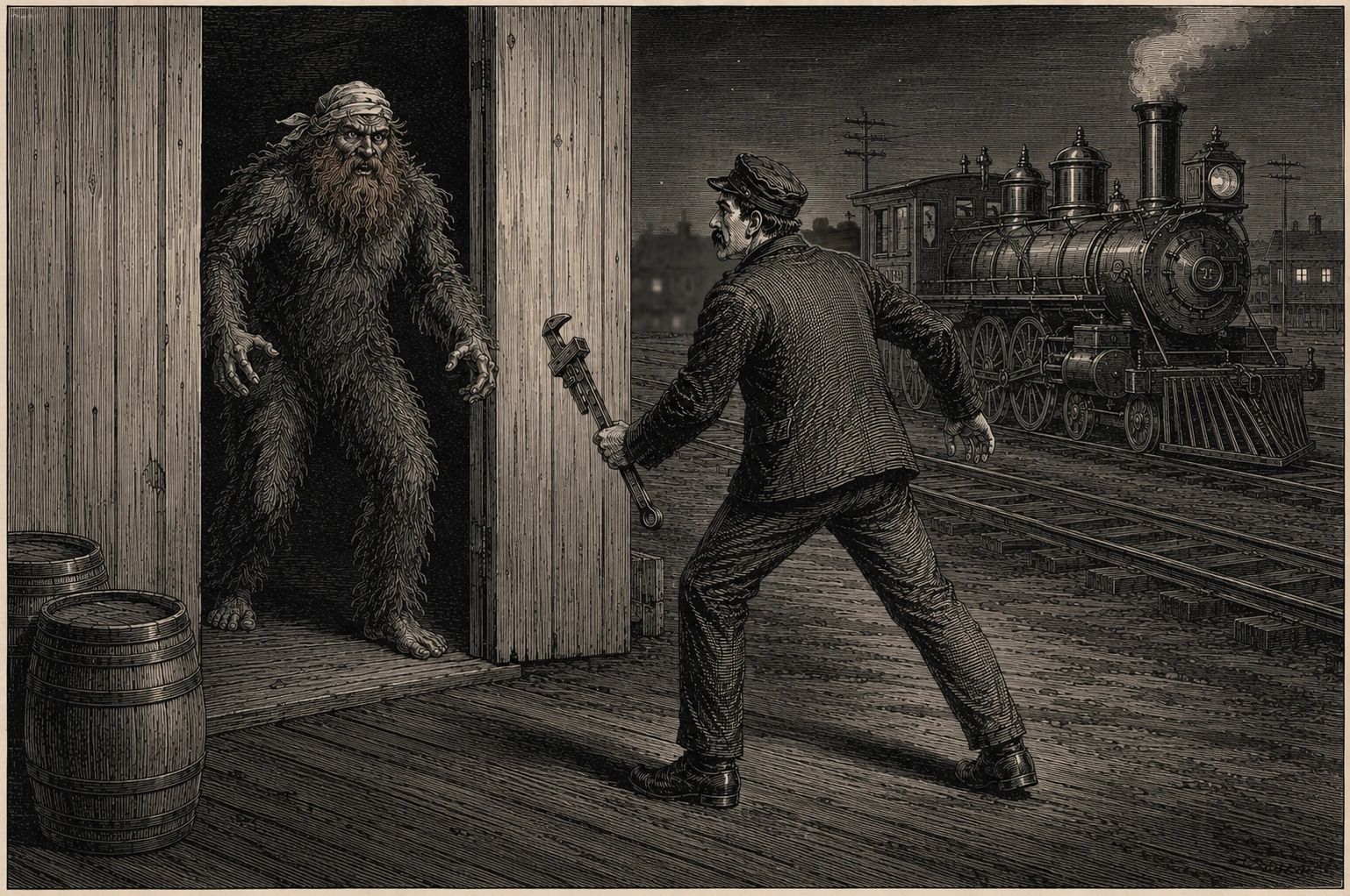 The Devil with Red Whiskers: A Bigfoot in Brooklyn