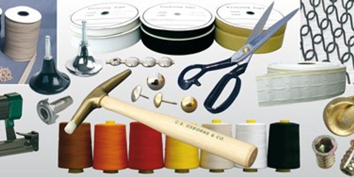 Upholstery tools & equipment 