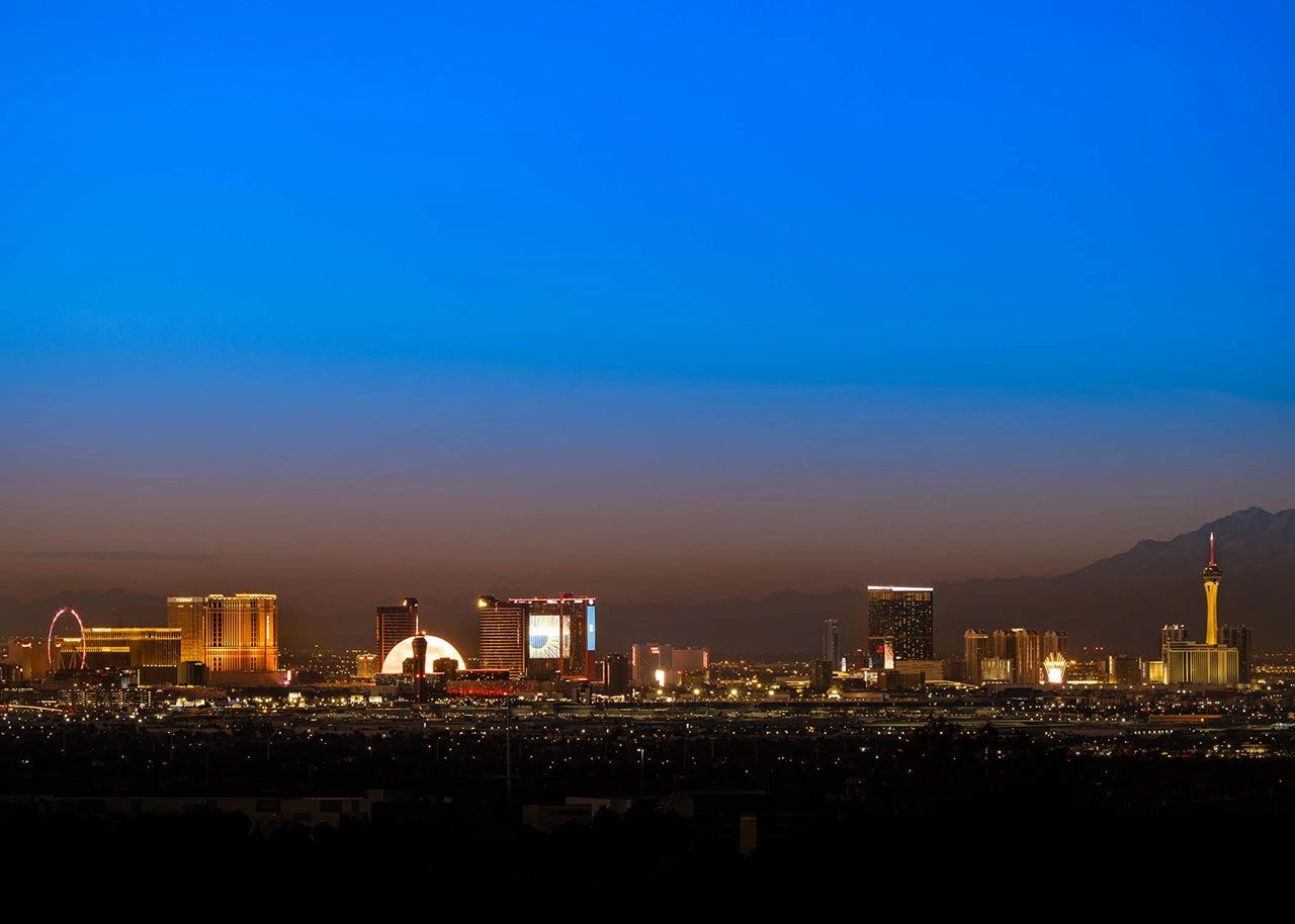 Vegas Blue Hour