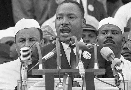 Luther King JR
'I have a dream today'
