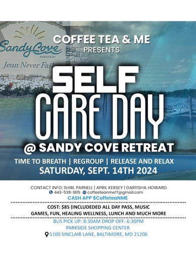 Sandy Cover Self Care Retreat September 14th