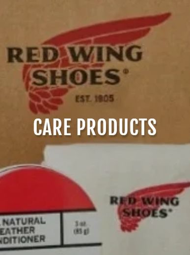 Red Wing shoe care products