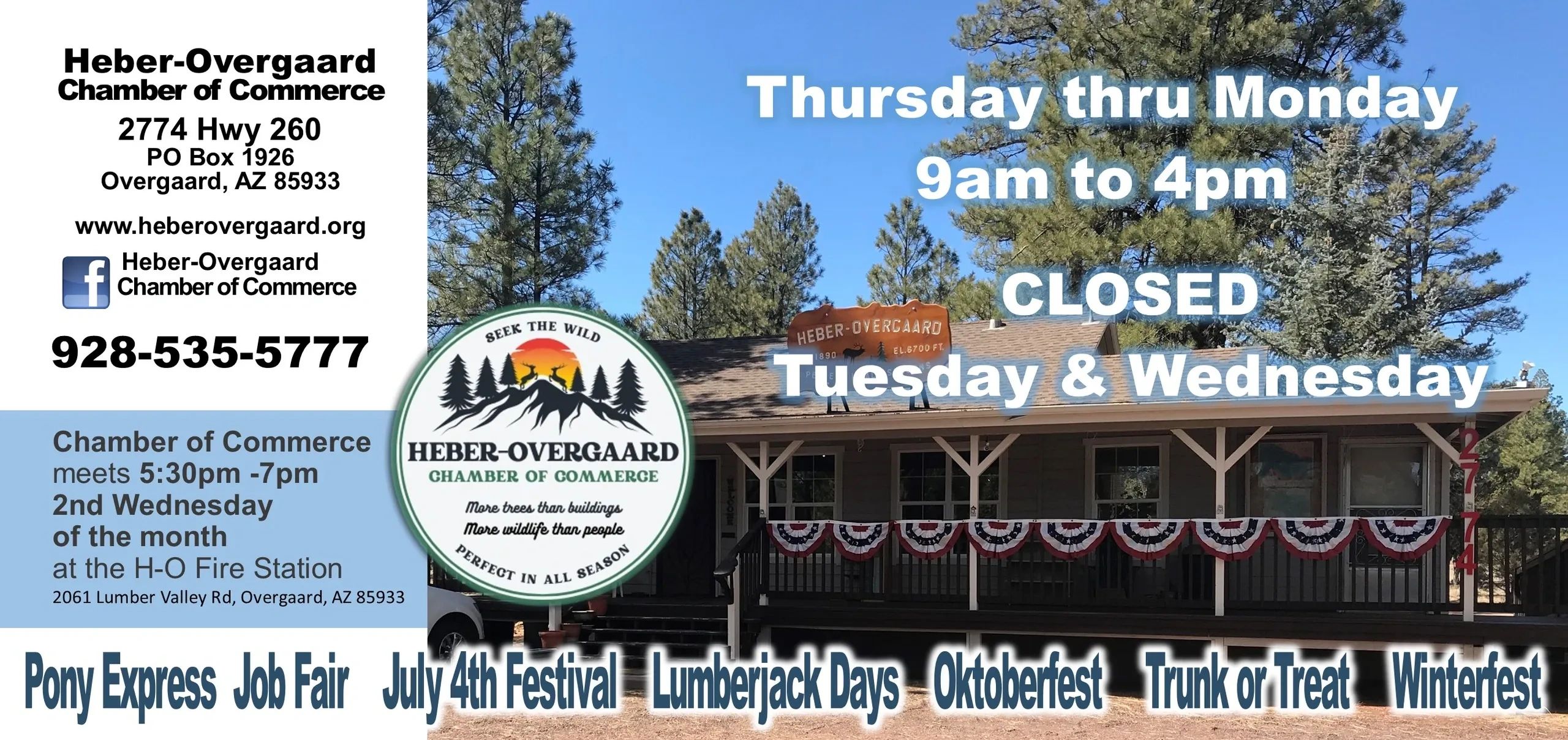 Heber Overgaard Information - Heber Overgaard Chamber of Commerce