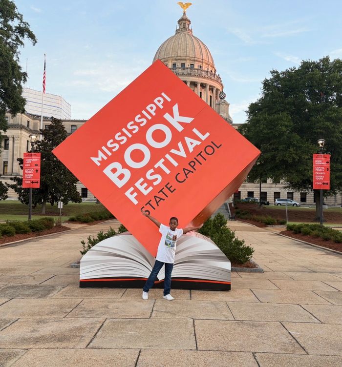 The Mississippi Book festival in Jackson, MS was AWESOME!