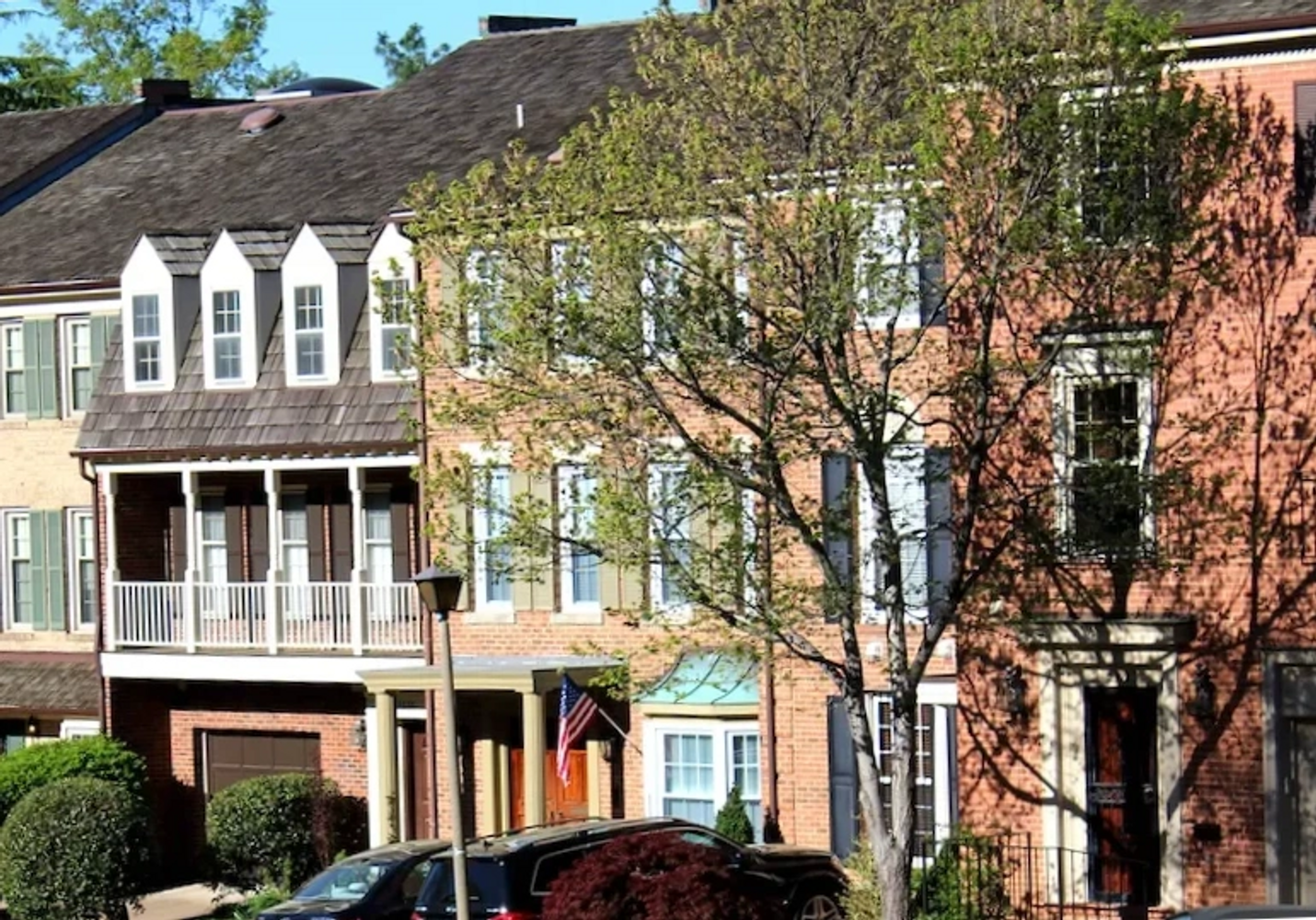 View of South Rolfe Street Townhouses