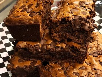 Double chocolate brownies 