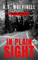 Dark, winding road through a forest with bold red title text.
