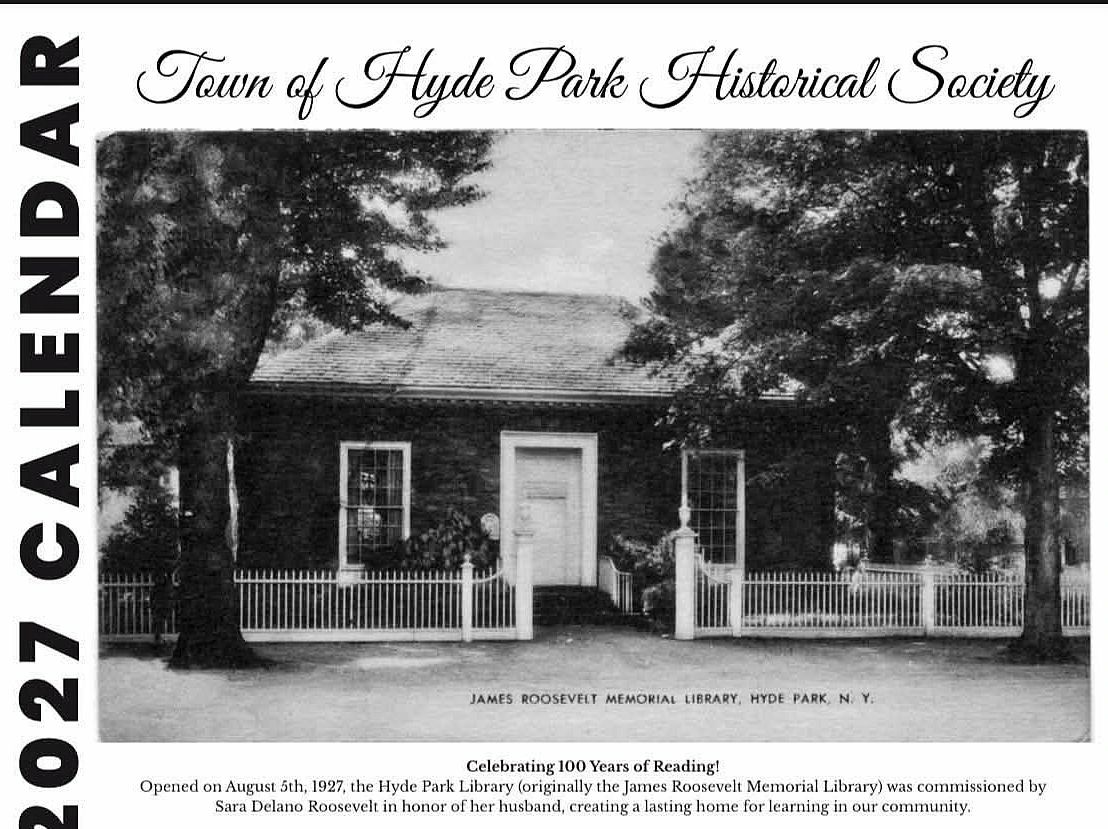 Historic James Roosevelt Memorial Library in Hyde Park, NY.