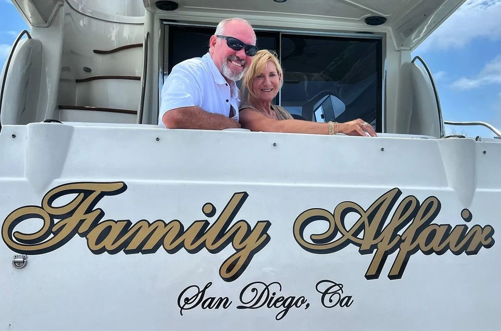 MEET YOUR CAPTAIN AND HOSTESS