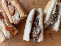 Philly cheesesteaks 