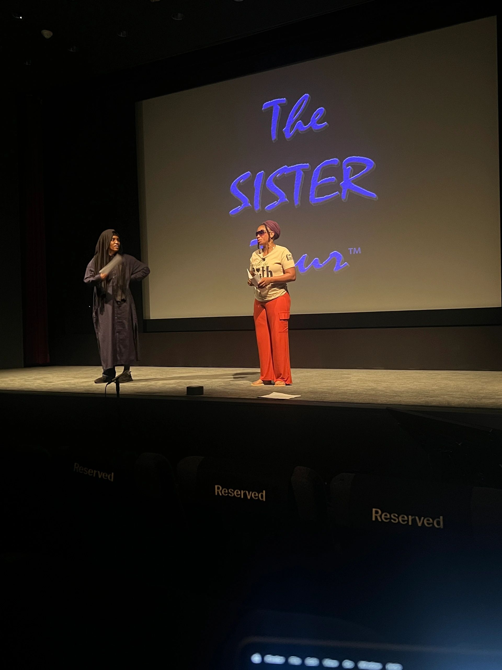 Pre show convo at the San Fran Museum of Modern Art