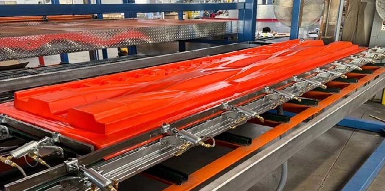 Gawk screen, glare screen, pedestrian panel manufacturing.