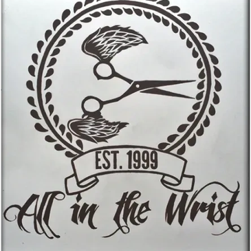 All In The Wrist Barber Academy logo