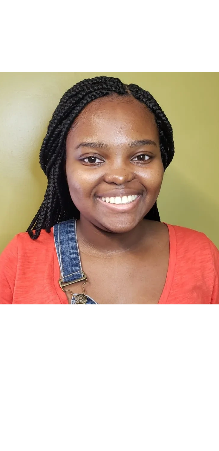 Box Braids Style Front View