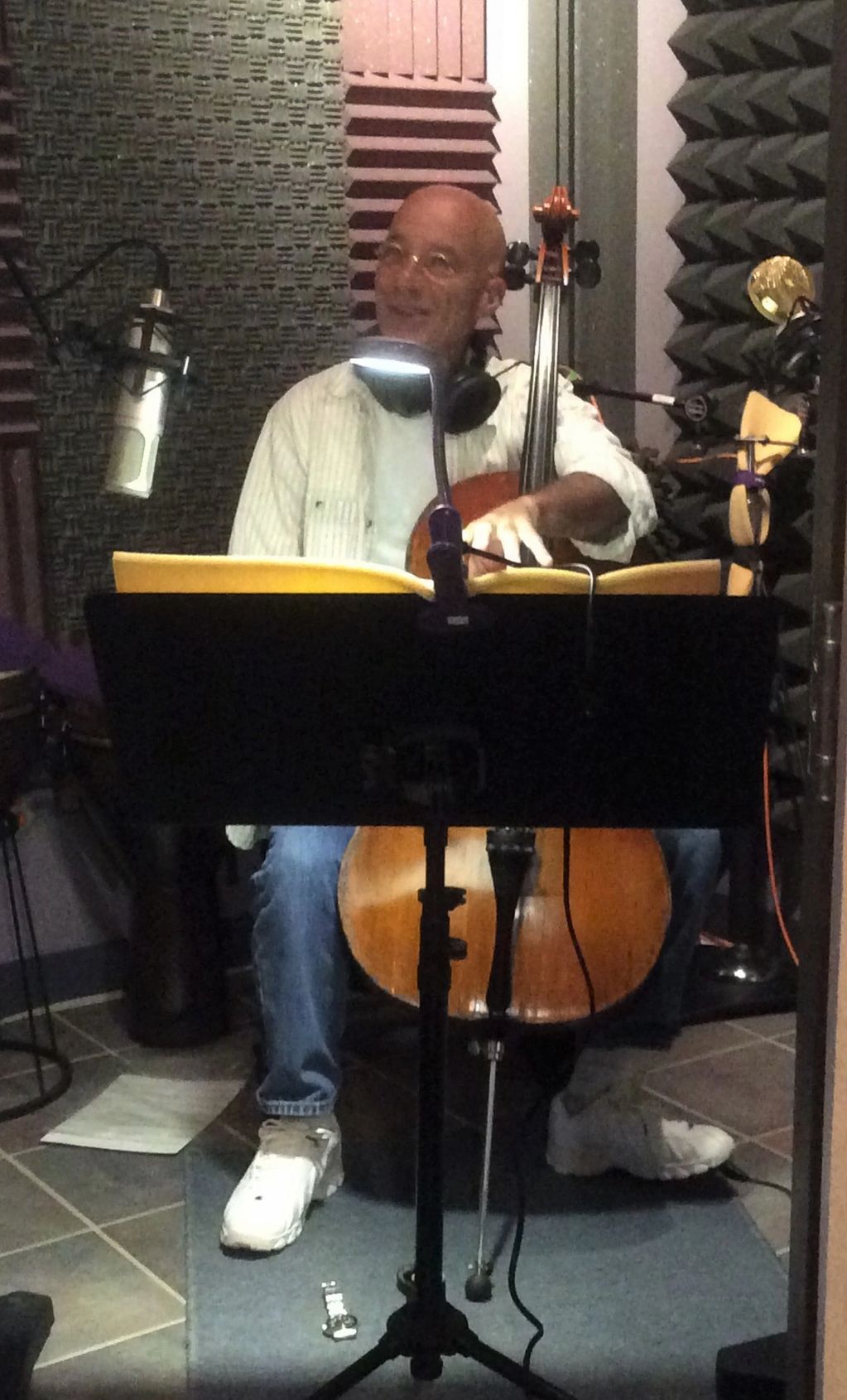 Gary Tussing in studio.