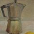Cafetera
Oil on Canvas
