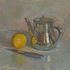Teapot and Lemon
Oil on Canvas
Sold