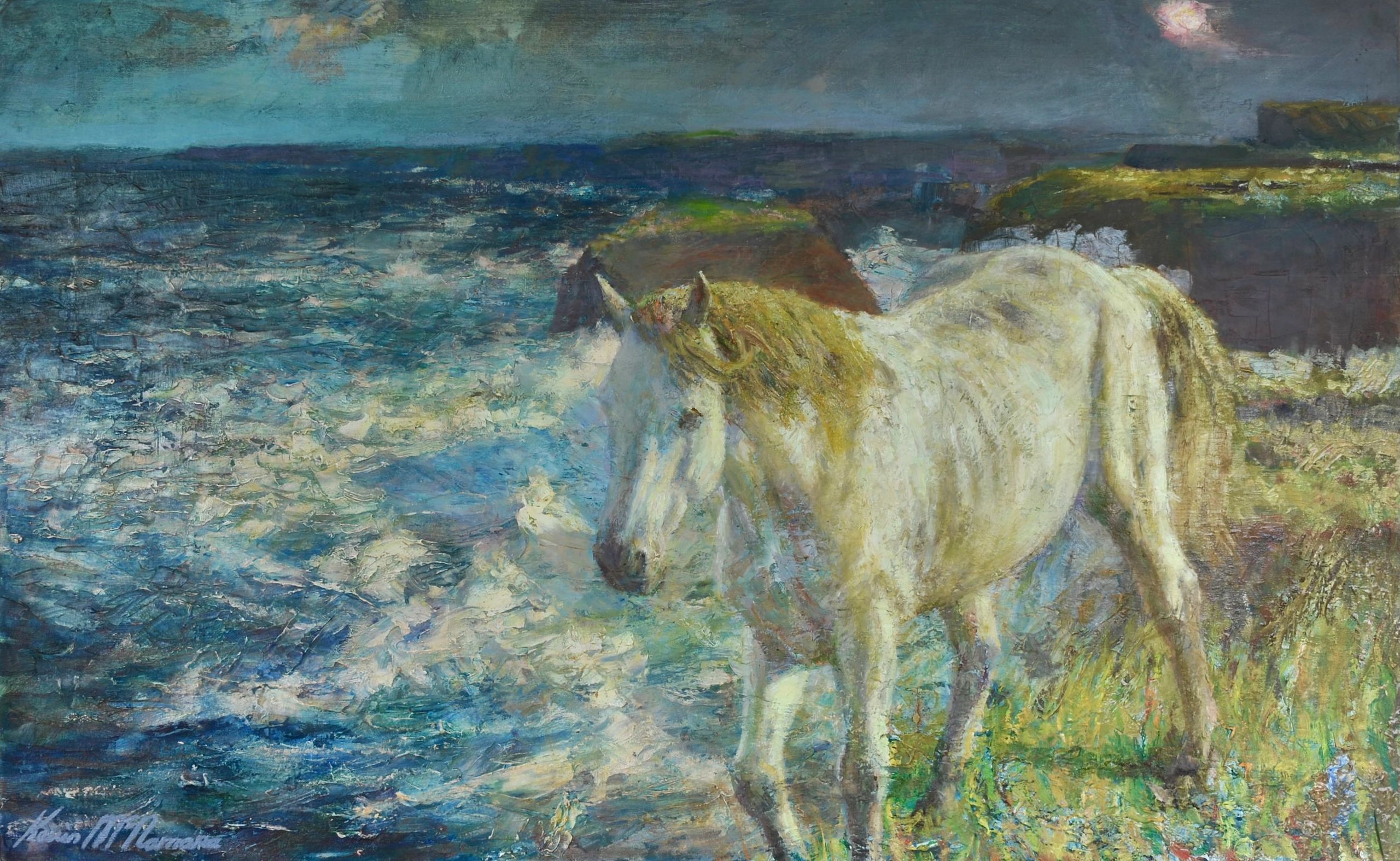 The White Horse, West of Ireland
Oil on Canvas 25" x 40"