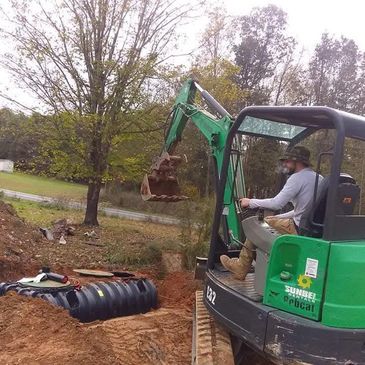excavation, water line repair