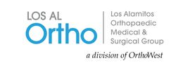Logo for Los Alamitos Orthopaedic Medical & Surgical Group, a division of OrthoWest.