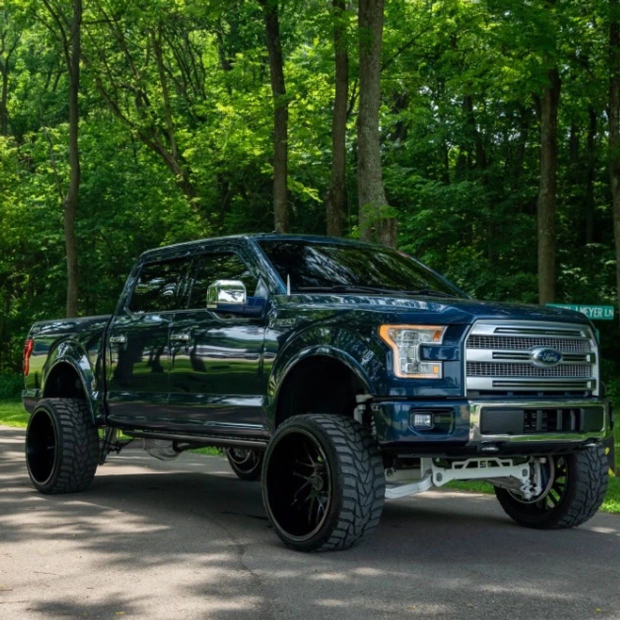 My personal truck that I built in house 