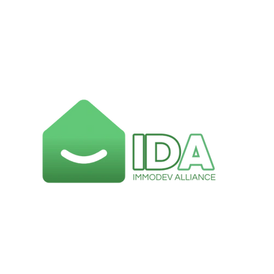 Green house-shaped logo with a smile and 'IDA' text.